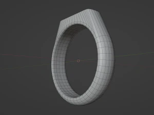 Golden ring 3D Model