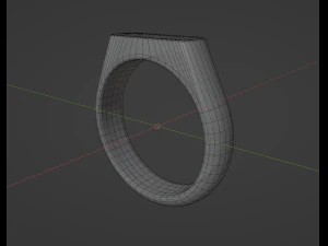 Golden ring 3D Model