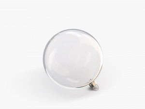 glass christmas ball Model 3D