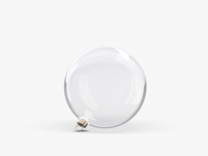 glass christmas ball Model 3D