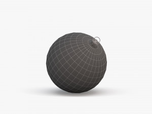 glass christmas ball Model 3D