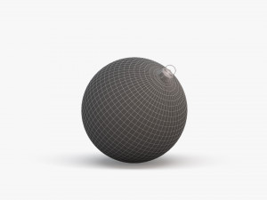 glass christmas ball Model 3D