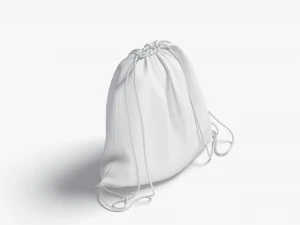 zaino con coulisse Modello 3D