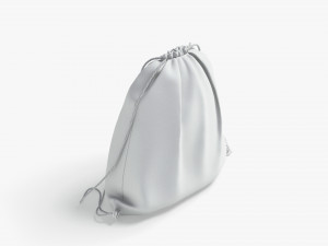 drawstring backpack 3D Model