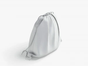 zaino con coulisse Modello 3D