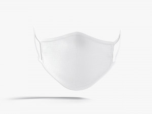 fabric face mask Modelo 3D