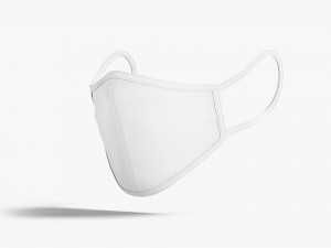 fabric face mask Modelo 3D