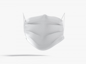 medical face mask 3D Model