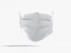 medical face mask 3D Model