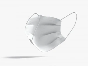 medical face mask 3D Model