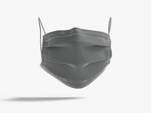 medical face mask 3D Model