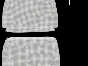 canvas pouch 3D मॉडल