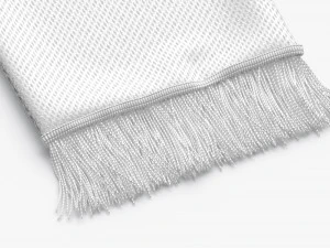 Fan Soccer Scarf Folded 3D Model