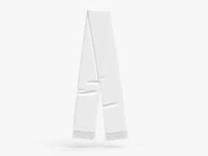 Fan Soccer Scarf Folded 3D Model