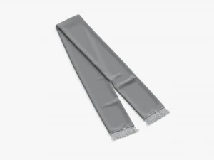 Fan Soccer Scarf Folded 3D Model