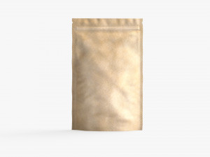 Craft Zipper Pouch Model 3D