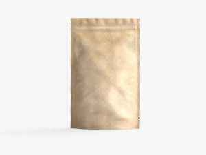 Craft Zipper Pouch 3D Model