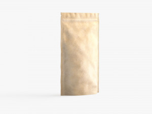Craft Zipper Pouch Model 3D
