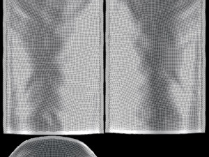 Metallic Zipper Pouch Model 3D