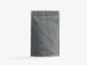 Metallic Zipper Pouch Model 3D