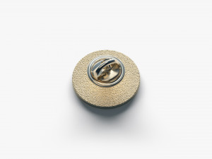 Round Enamel Pin 3D Model