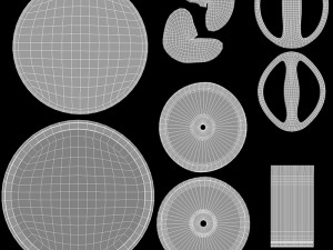 Round Enamel Pin 3D Model