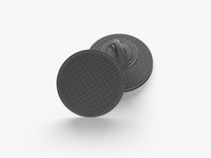 Round Enamel Pin 3D Model