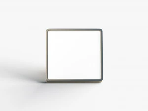 Square Enamel Pin 3D Model