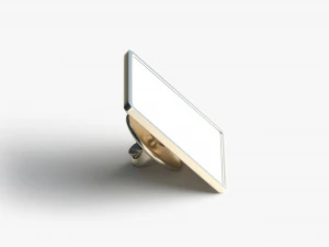 Square Enamel Pin 3D Model