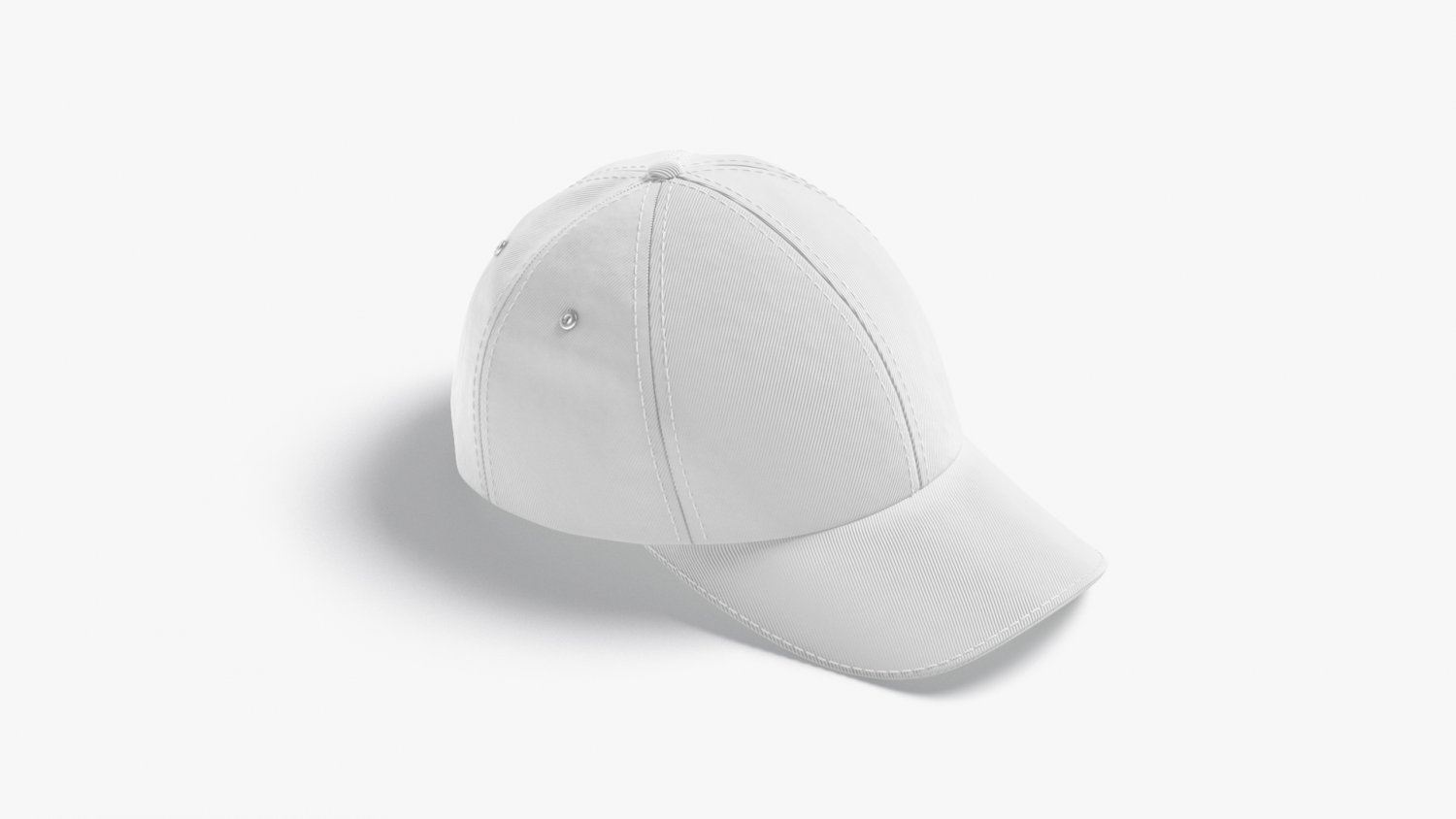 Cap 3d model. Фигура в кепке.