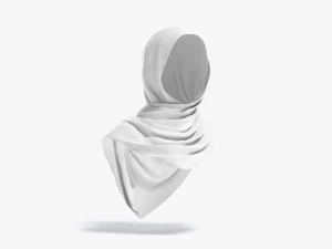 Hijab 3D Modell
