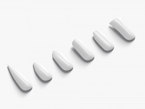 Nails Types Set Model 3D