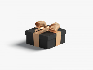 Gift boxes set - 3 box shapes Modello 3D