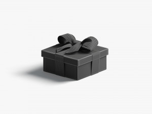 Gift boxes set - 3 box shapes Modello 3D