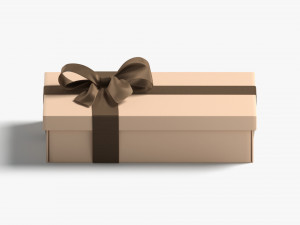 Gift boxes set - 6 box shapes 3D Model