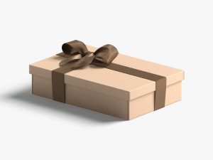 Gift boxes set - 6 box shapes 3D Model