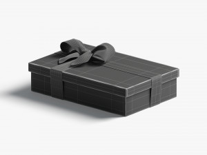 Gift boxes set - 6 box shapes 3D Model
