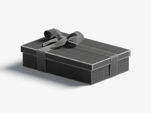 Gift boxes set - 6 box shapes 3D Model