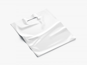 Die-cut plastic bag Modelo 3D