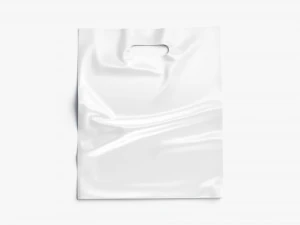 Die-cut plastic bag 3D Model