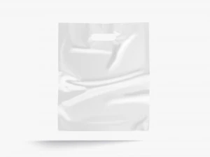 Die-cut plastic bag 3D Model