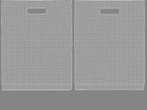 Die-cut plastic bag 3D Model