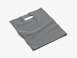 Die-cut plastic bag 3D Model