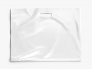 Kalıp kesimli plastik torba geniş 3D Model