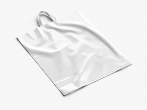 Loop handle plastic bag 3D Model