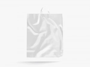 Loop handle plastic bag 3D Model