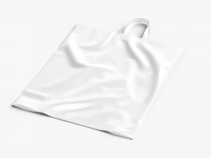 Loop handle plastic bag 3Dモデル