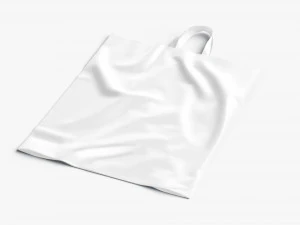 Loop handle plastic bag 3D Model