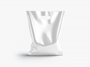 Die-cut plastic bag stand 3D Model