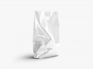 Die-cut plastic bag stand 3D Model